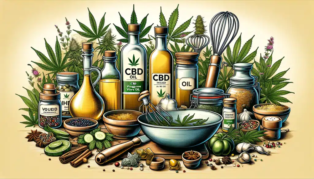Recettes de Vinaigrettes au CBD