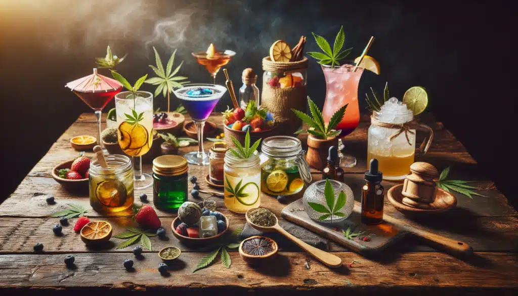Boissons CBD Infusions et Cocktails