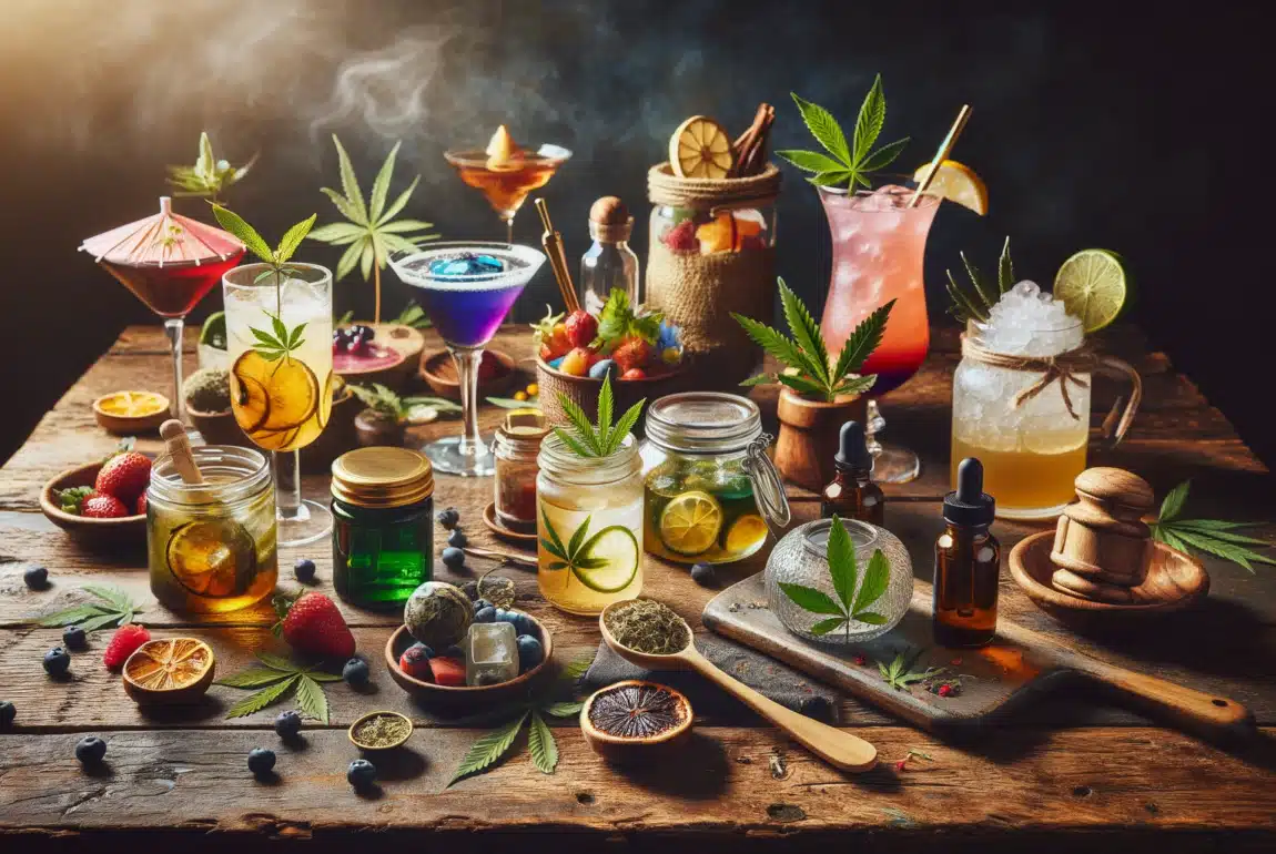 Boissons CBD Infusions et Cocktails